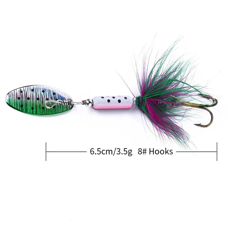 Umpan pancing logam VIB, 1 bua - Fishing Hook Offset ulasan dan harga