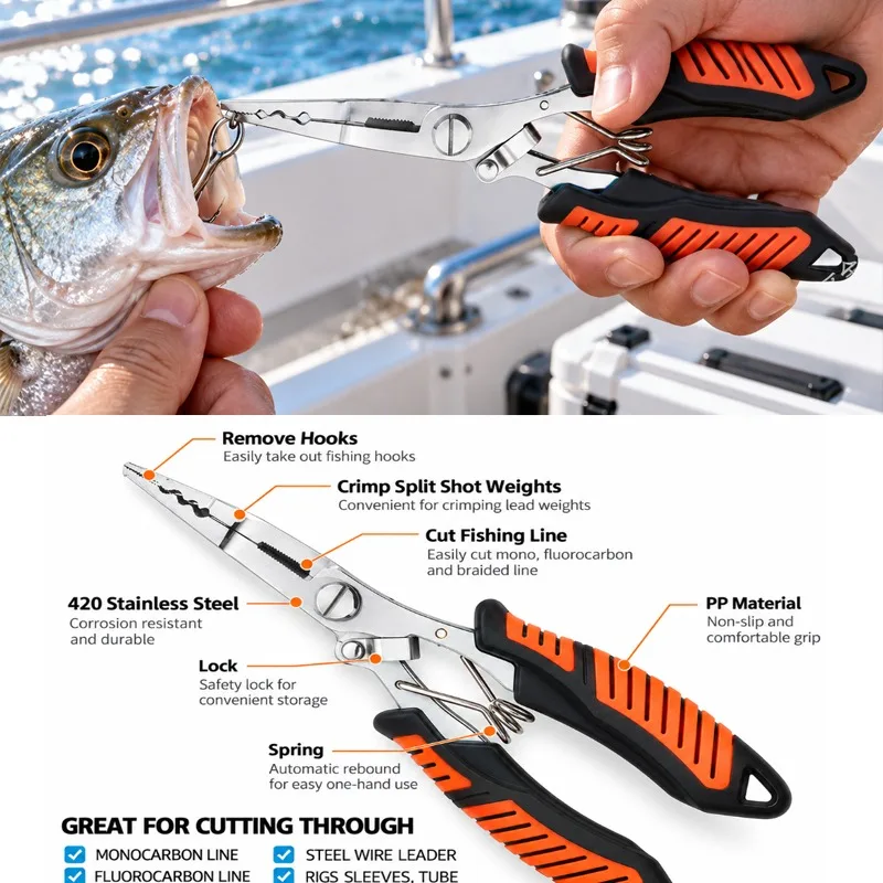 Set Tang Pancing Multifungsi P - Fishing Hook Remover ulasan dan harga