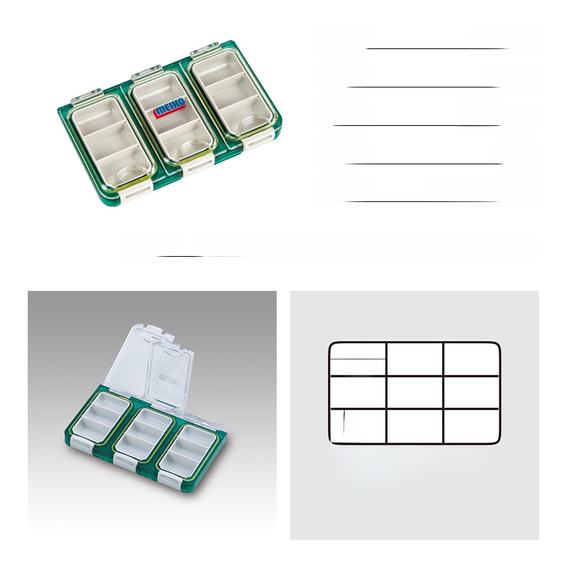 Kotak Pancing Meiho, Kotak Aks - Fishing Hook Box ulasan dan harga
