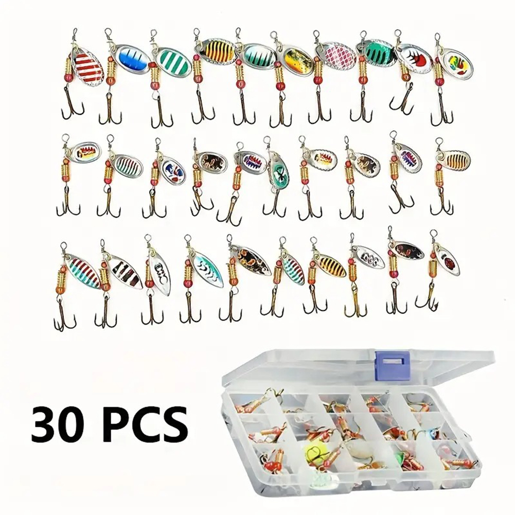30 buah umpan pancing berbentu - Fishing Hook Treble ulasan dan harga
